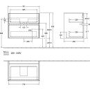 Villeroy &amp; Boch C14400AB WaschbeckenUS Collaro 761x610x480mm 2