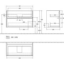 Villeroy &amp; Boch C14500AA WaschbeckenUS Collaro...