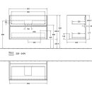 Villeroy &amp; Boch C14500AB WaschbeckenUS Collaro...