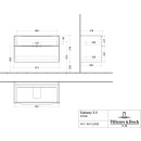 Villeroy &amp; Boch C57000AA WTUS Subway 3.0 C57000 973x576x478mm