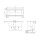 Villeroy &amp; Boch UCC160SQE2A1V01 Badewanne Squaro Edge 12 1600x750x