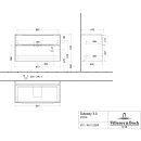 Villeroy &amp; Boch C570L0AA WTUS Subway 3.0 C570L0 973x576x478mm