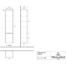 Villeroy &amp; Boch C58700AA Hochschrank Subway 3.0 C58700