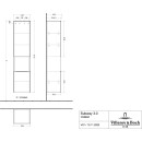 Villeroy &amp; Boch C58801AF Hochschrank Subway 3.0 C58801