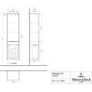 Villeroy &amp; Boch C59200AA HS Subway 3.0 C59200 450x1710x362mm