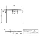 Villeroy &amp; Boch DA1090ARA215VAL DW Architectura 1000x900x15mm