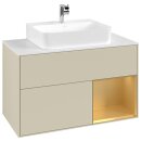 Villeroy &amp; Boch F121HFHJ Waschbeckenunterschrank...