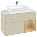 Villeroy &amp; Boch F121PCHJ Waschbeckenunterschrank...