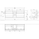 Villeroy &amp; Boch F19100HJ Waschbeckenunterschrank...