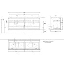 Villeroy &amp; Boch F31200HJ Waschbeckenunterschrank...