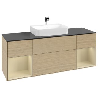 Villeroy & Boch F452HJPC Waschbeckenunterschrank Finion F45