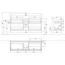 Villeroy &amp; Boch F97100HJ Waschbeckenunterschrank Finion F97