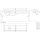 Villeroy &amp; Boch K15113GK WTUS Antao K15_1 1600x190x500mm