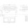 Villeroy &amp; Boch K20010GK WTUS Antao K20_1 1000x360x500mm