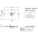 Villeroy &amp; Boch UDQ1170SQI2IV1S DW Squaro Infinity...