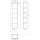 Villeroy &amp; Boch K46000HN Armoire haute Antao K46 414x1719x287mm