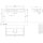 Villeroy &amp; Boch L09010GF WTUS Antao L09_1 1000x190x500mm