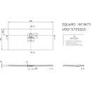 Villeroy &amp; Boch UDQ1570SQI2IV3S Duschwanne
