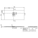 Villeroy &amp; Boch UDQ1570SQI2LV3S DW Squaro Infinity 1500x700x40mm