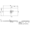 Villeroy &amp; Boch UDQ1580SQI2RV1S Duschwanne