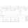 Villeroy &amp; Boch L17052PD WTUS Antao L17_5 1600x190x500mm