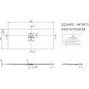 Villeroy &amp; Boch UDQ1670SQI2BV1S Duschwanne