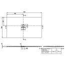 Villeroy &amp; Boch UDQ1710SQI2LV1S DW Squaro Infinity 1700x1000x40mm