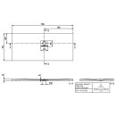 Villeroy &amp; Boch UDQ1775SQI2RV3S Duschwanne
