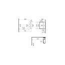 VITRA 7400B076-0041 Waschtisch Compact ArchiPlan 45x38 cm