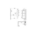 VITRA 7402B077-0041 Waschtisch Compact ArchiPlan 90x38 cm