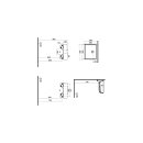 VITRA 7403B076-0016 Waschtisch Compact ArchiPlan 45x39 cm