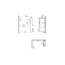 VITRA 7405B076-0016 Waschtisch Compact ArchiPlan 90x38 cm