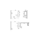 VITRA 7406B076-0029 Waschtisch Compact ArchiPlan 60x28 cm