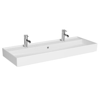 VITRA 7418B003-0001 Doppelwaschtisch ArchiPlan 120x46 cm