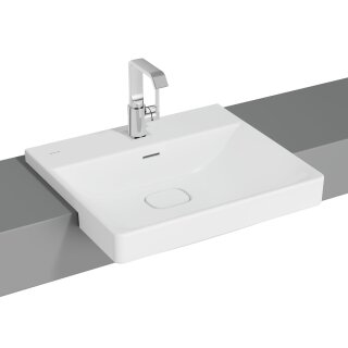 VITRA 7531B001-7200 Halbeinbauwaschtisch New Metropole