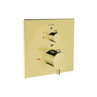 VITRA A4266874EXP Wannen/Brausethermostat Root Square