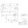 Villeroy &amp; Boch UHC170OBE2B2V01 Badewanne Oberon 1700x750x475mm