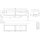 Villeroy &amp; Boch L38113HM WTUS Antao L38_1 1600x360x500mm
