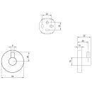 Villeroy &amp; Boch TVA151011000K5 Handtuchhaken Elements...