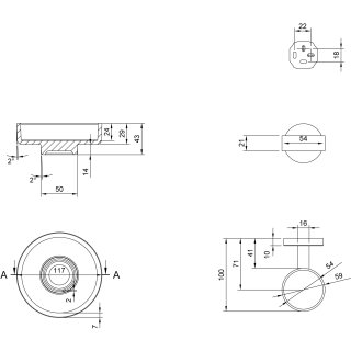 Villeroy & Boch TVA15101900076 Seifenschale Elements - Tender