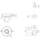 Villeroy & Boch TVA151019000K5 Seifenschale Elements...