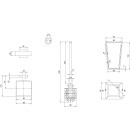 Villeroy &amp; Boch TVA15201700064 Toilettenb&uuml;rstengarnitur Elements