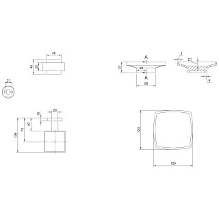 Villeroy & Boch TVA15202000061 Seifenschale Elements - Striking