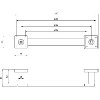 Villeroy & Boch TVA15202200076 Haltegriff Elements - Striking