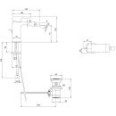 Villeroy & Boch TVB11200100076 Einhebel-Bidetarmatur...