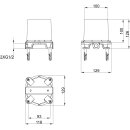 Villeroy &amp; Boch TVC00046500000 Bodenbefestigung f&uuml;r BWnarmatur
