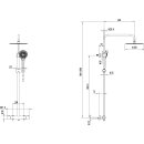 Villeroy &amp; Boch TVS10900500064 Duschsystem Verve Showers