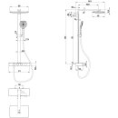 Villeroy &amp; Boch TVS11000400061 Duschsystem Infinity Showers