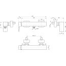 Villeroy &amp; Boch TVS11200100064 Einhebel-Duscharmatur Subway 3.0