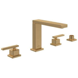 Villeroy & Boch TVT12600200076 Vierloch-Badewannenrandarmatur